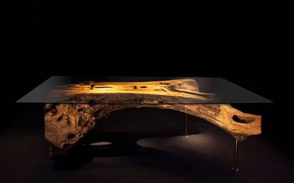 mesa del artista y diseñador Jordi Piqué